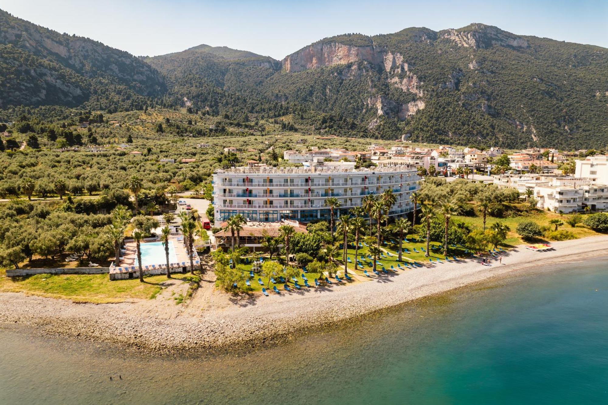 Hotel Sissy Kaména Vúrla Kültér fotó